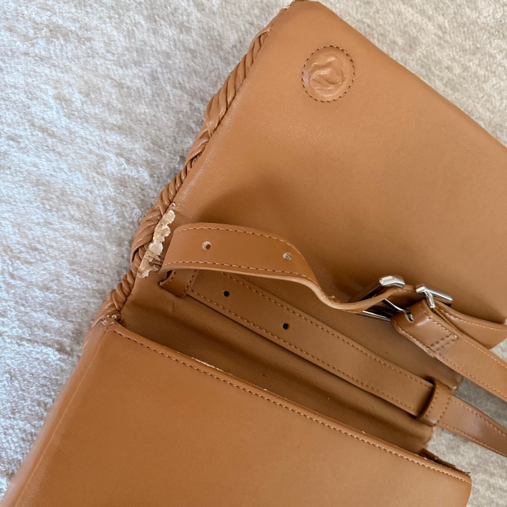 JW PEI Brown Woven Crossbody Bag - Picture 11 of 11